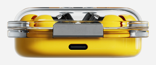 Nothing Ear (a) True Wireless Earbud Stereo Earset - Yellow, Transparent - Binaural - In-ear - 1000 cm - Bluetooth - Noise