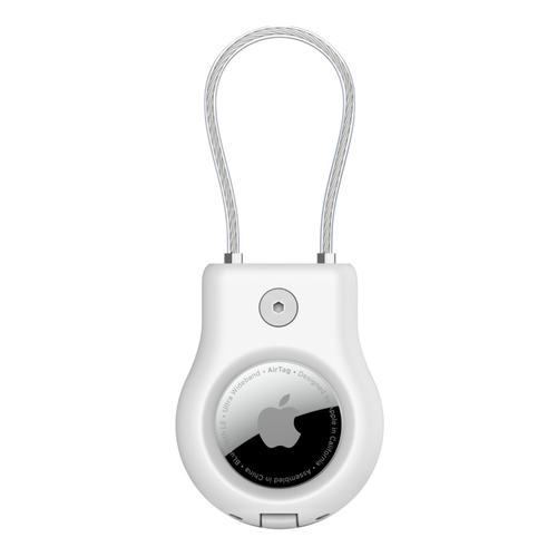 Belkin AirTag, Fernbedienung, Key, Gepäck Asset-Tracking-Tag-Schlaufe - Plastik - Weiß