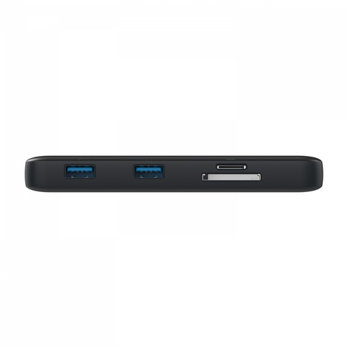 V7 UCMINIDOCKDUAL-PT Docking Station for Computer - Memory Card Reader - SD - 100 W - Black - 2 Displays Supported - 4K - 