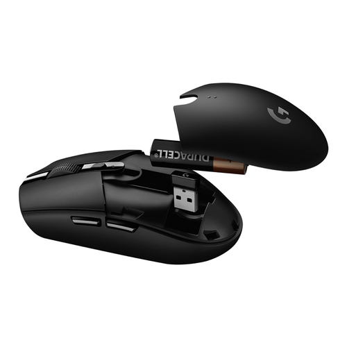 LOGITECH MOUSE G305 GAMING WRLS BLACK