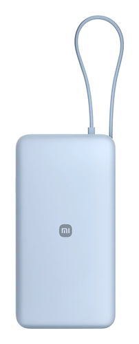 Xiaomi 67W Power Bank 20000. Capacidade da bateria: 20000 mAh, Tecnologia da bateria: Ião-lítio. Voltagem da bateria: 11,1