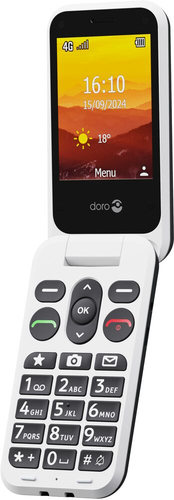 Doro Leva L30 Feature Phone - 4G - Graphit, Weiß - Flip - kein SIM-Lock