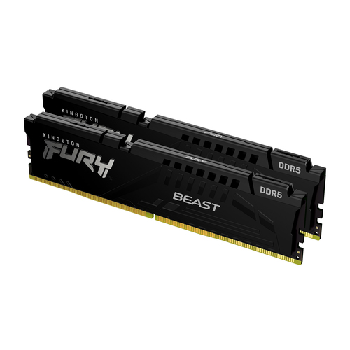 Kingston FURY Beast RAM-Modul für Hauptplatine, Desktop-PC - 32 GB (2 x 16GB) - DDR5-5600/PC5-44800 DDR5 SDRAM - 5600 MHz 