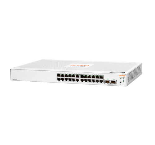 Aruba Instant On 1830 24 Anschlüsse Verwaltbar Ethernet-Switch - Gigabit-Ethernet - 10/100/1000Base-T, 100/1000Base-X - 2 