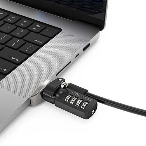 Compulocks MBPR16LDG02CL Kabelschloss - Zahlenschloss - MacBook Pro M1 (16-inch, 2021) A2485, A2485 - Diebstahlsicherung -