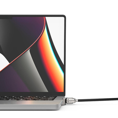 Ledge Adapter for MacBook Pro 14-inch (M1/M2/M3/M4/M5) with Keyed Cable Lock - Ledge Adapter for MacBook Pro 14-inch (M1/M