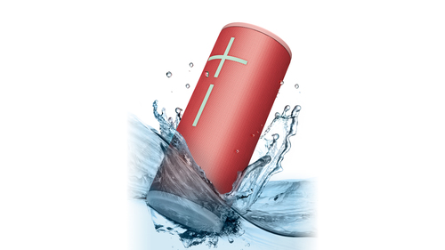 Ultimate Ears BOOM 4 Tragbar Bluetooth Lautsprechersystem - Rot - Aufladbarer Akku