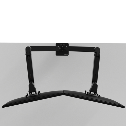 LX Pro Dual Side-by-Side Arm, Two Monitor Mount - Black