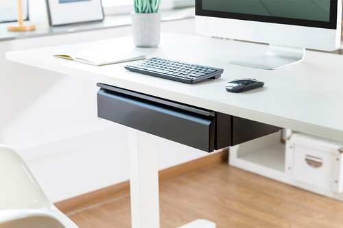 Digitus Schreibtisch Unterbau-Schublade. Anzahl der Schubladen: 1 Schublade(n), Material: Stahl, Produktfarbe: Schwarz. Br