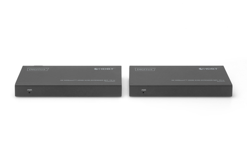 Digitus DS-55512 KVM Extender - Wired - 1 Computer(s) - 1 Local User(s) - 70 m Range - 4K - 2 x Network (RJ-45) - 3 x USB 