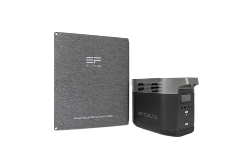 EcoFlow EFSOLAR110N. Potencia nominal: 110 W, Tensión en circuito abierto (Voc): 21,7 V, Corriente de cortocircuito (Isc):