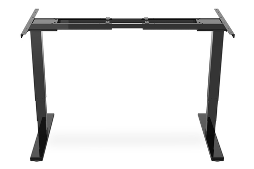 Digitus Electrically Height-Adjustable Table Frame, dual motor, 3 levels, black. Maximum weight capacity: 100 kg, Height a