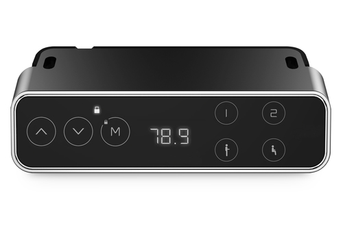 Digitus Electrically Height-Adjustable Table Frame, dual motor, 3 levels, black. Maximum weight capacity: 100 kg, Height a