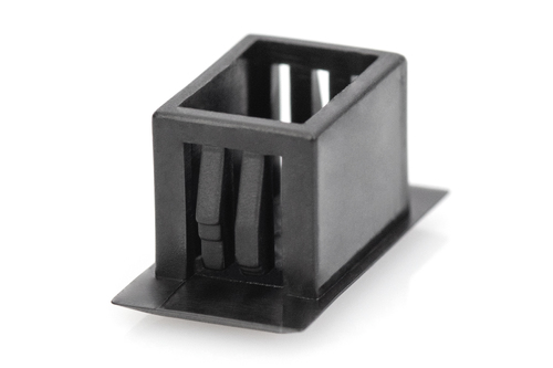 Digitus Fiber blind plate. Product colour: Black. Country of origin: China