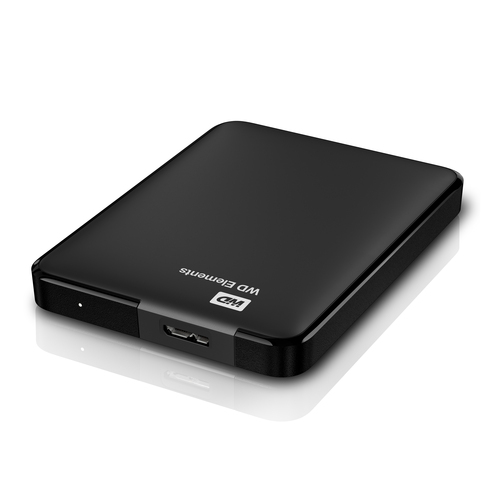 WD Elements WDBU6Y0020BBK 2 TB Portable Hard Drive - External - USB 3.0 - Retail