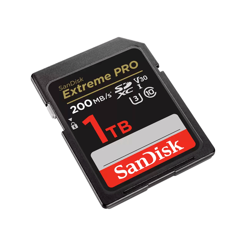 EXTREME PRO 1TB SDHC MEMORY CARD 200MB/S 140MB/S UHS-I CLASS