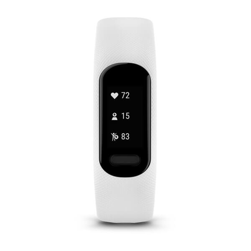Garmin VIVOSMART 5. Display technology: OLED, Display resolution: 88 x 154 pixels, Touchscreen. GPS (satellite). Band mate