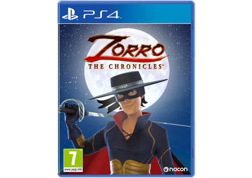 NACON Zorro The Chronicles. Game edition: Standard, Platform: PlayStation 4, PEGI rating: 7, Developer: Nacon, Release dat