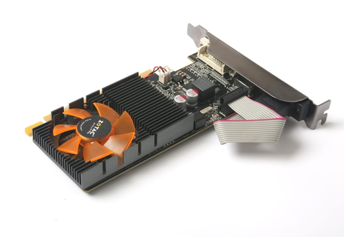 Zotac GeForce GT 710. Graphics processor family: NVIDIA, Graphics processor: GeForce GT 710, Processor frequency: 954 MHz.