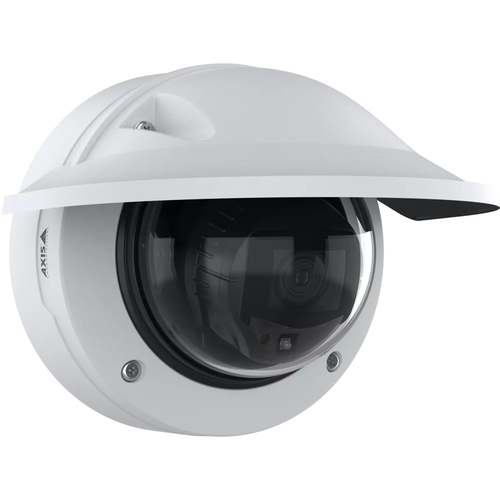 AXIS P3277-LVE 5 Megapixel Innen/Außen Netzwerkkamera - Farbe - Kuppel - Weiß - TAA-konform - Infrarot Nachtsicht - H.264B
