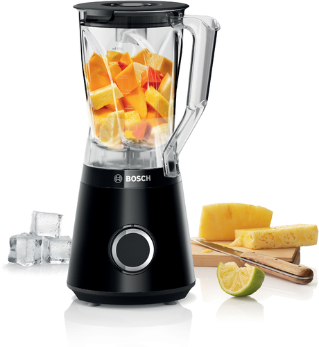Frullatore da tavolo Bosch VitaPower MMB6141B - Plastica ABS - 1200 W - 2 Impostazione/i velocità - 1,50 L - 230 V ca - Nero