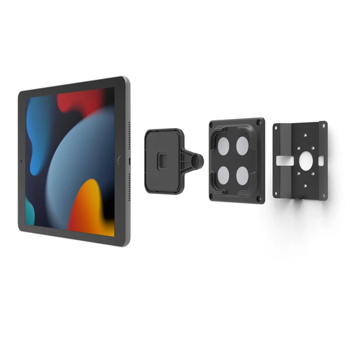 Compulocks Universal Tablet Magnetic Glass Mount Black - Comprising Compulocks' innovative adhesive Hive system and 100x10
