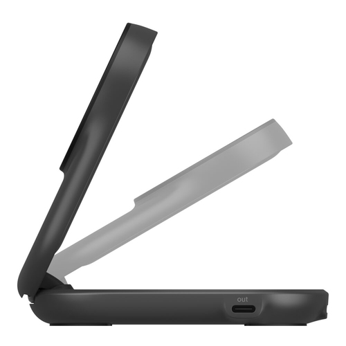 Belkin UltraCharge Induktionsladegerät - Schwarz - Eingangsstecker: USB - Magnetisch, Qi2-zertifiziert, Faltbar