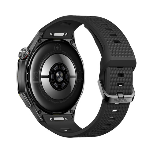 Huawei WATCH GT 7 Pro Smartwatch - Schwarz Band Color - Titanlegierung Gehäusematerial - Fluorelastomer Band Material - Be