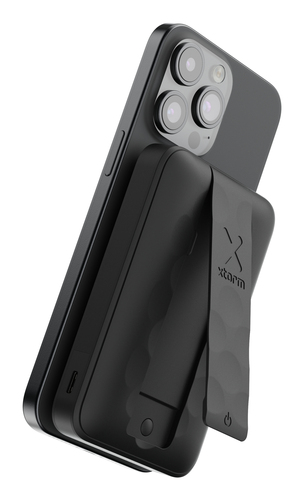 Xtorm Magnetic Wireless Powerbank - 10.000mAh - Midnight Black. Battery capacity: 10000 mAh, Battery technology: Lithium P