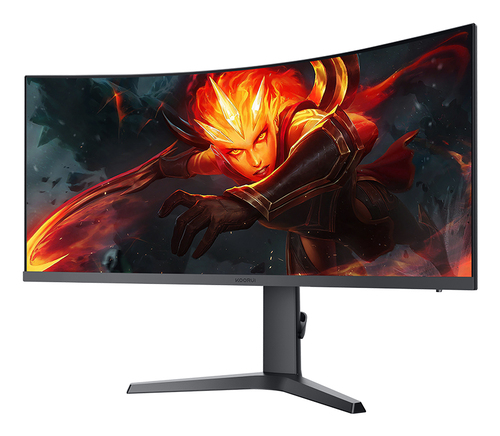 Koorui G3441VC. Bildschirmdiagonale: 86,4 cm (34"), Display-Auflösung: 3440 x 1440 Pixel, HD-Typ: UltraWide Quad HD, Reakt