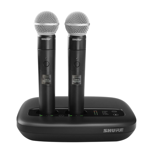 Shure MXW2X/SM86. Form factor: Handheld transmitter, Security algorithms: 256-bit AES, Product colour: Black. Battery type