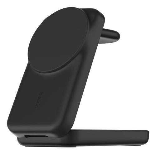 Belkin UltraCharge Induktionsladegerät - Schwarz - für Qi2-fähiges Gerät - Magnetisch, Faltbar, Qi2-zertifiziert
