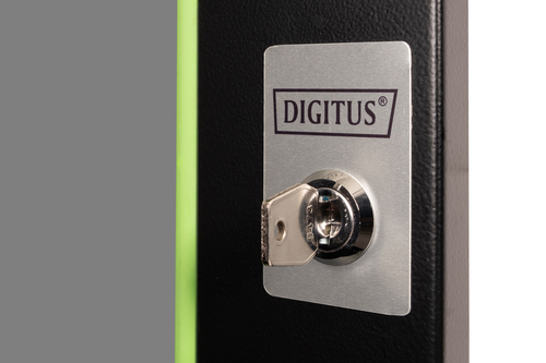 Digitus DN-19 D-16-U-SW. Typ: Tür, Gehäusematerial: Glas, Metall, Produktfarbe: Schwarz. Quantity per pack: 1 Stück(e). Ge