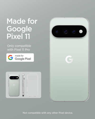 Spigen Ultra Hybrid Case for Google Pixel 11 Smartphone - Crystal Clear