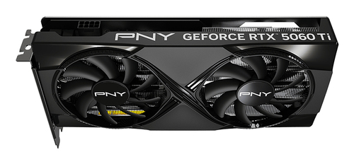 PNY NVIDIA GeForce RTX 5060 Ti Grafikkarte - 8 GB GDDR7 - 2,69 GHz Boost-Taktfrequenz - 128 Bit Busbreite - PCI Express - 