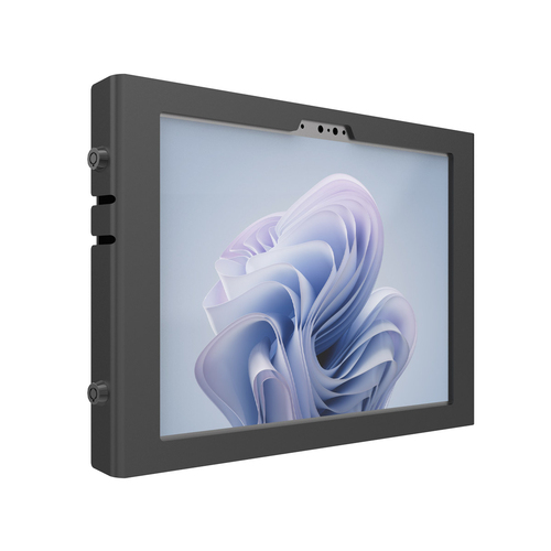 Compulocks Surface Pro 8-9 Apex Enclosure Wall Mount - Sleek metal frame, Quick keyed access, Compatible with VESA 100X100