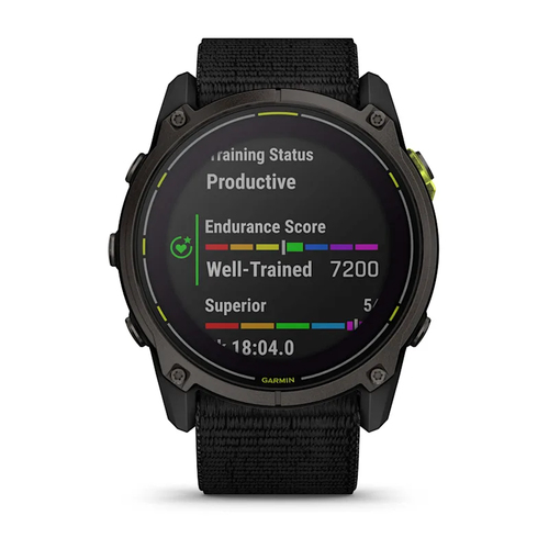 Garmin Enduro 3 Solar. Display diagonal: 3.56 cm (1.4"), Display technology: LCD, Display resolution: 280 x 280 pixels, To