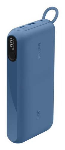 Belkin BoostCharge Stromspeicher - Blau - für Smartphone, iPhone, iPad, AirPod, USB Typ C Gerät, Nintendo Switch, iPad min