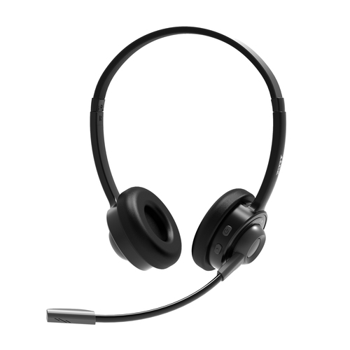 Port Connect PRO LITE 200 Wired/Wireless Over-the-head, On-ear Stereo Headset - Microsoft Teams Certification - Binaural -