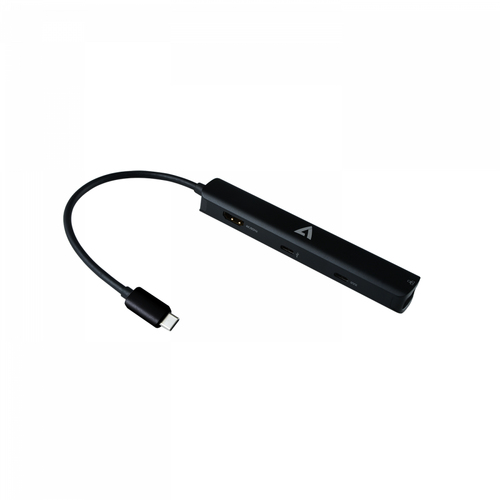 V7 UCMINIDOCK-PT. Tecnologia de conetividade: Acoplamento, Interface do host: USB 3.2 Gen 1 (3.1 Gen 1) Type-C, Fornecimen