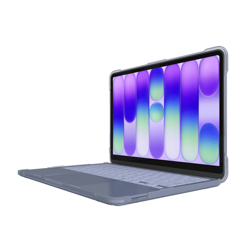 MAXCases Sure Grip Case for Apple MacBook Neo - Textured Grip/Spine Design - Clear - Scratch Resistant, Drop Resistant, Da