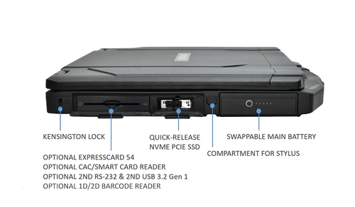 Durabook S14I. Product type: Laptop, Form factor: Clamshell. Processor family: Intel Core Ultra 5, Processor model: 125U. 