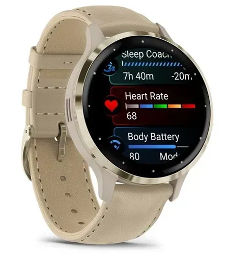 Garmin 010-02785-55. Display diagonal: 3.05 cm (1.2"), Display technology: AMOLED, Display resolution: 390 x 390 pixels, T