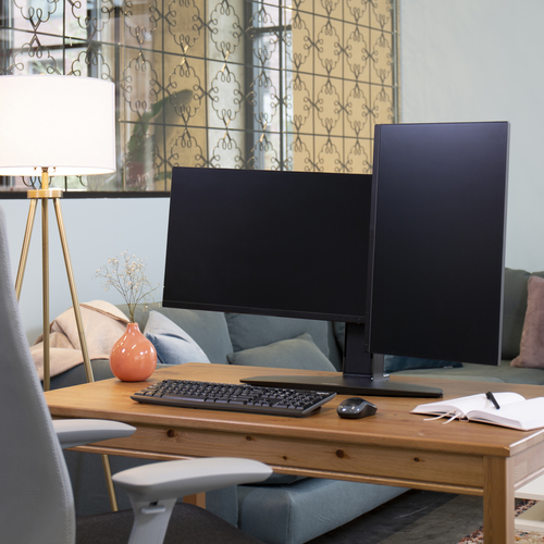 Ergotron Neo Flex Dual Monitor Lift Stand. Peso máximo (capacidade): 6,4 kg, Tamanho máximo de ecrã: 62,2 cm (24.5"), Supo