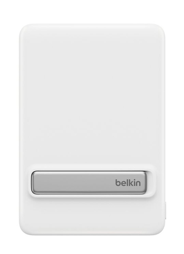 Belkin BoostCharge Stromspeicher - Weiß - für Qi2-fähiges Gerät - 10000 mAh - 15 W - Qi2-zertifiziertes kabelloses Laden, 