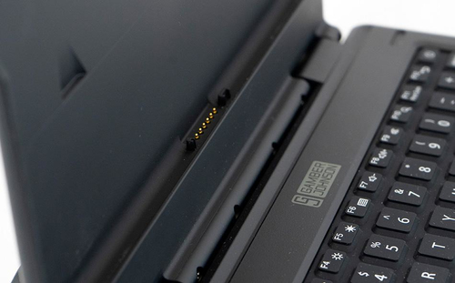Gamber-Johnson Keyboard - Docking Connectivity - Pogo Pin Interface - TouchPad - English (UK) - Industrial Silicon Rubber 