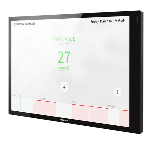 10.1 IN. ROOM SCHEDULING TOUCH SCREEN BLACK SMOOTH
