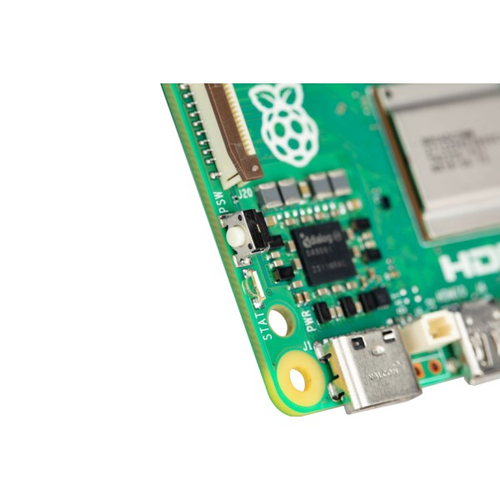 Raspberry Pi 5 Single Board Computer - Cortex A76 - Quad-Core - 2,40 GHz - 4 GB - LPDDR4X - Wireless LAN - Bluetooth - HDM