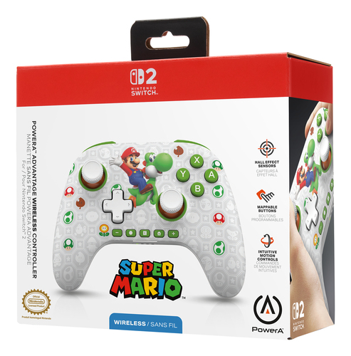 PowerA Advantage Gaming Pad - Wireless - USB - Nintendo Switch 2, Nintendo Switch, Nintendo Switch OLED, Nintendo Switch L