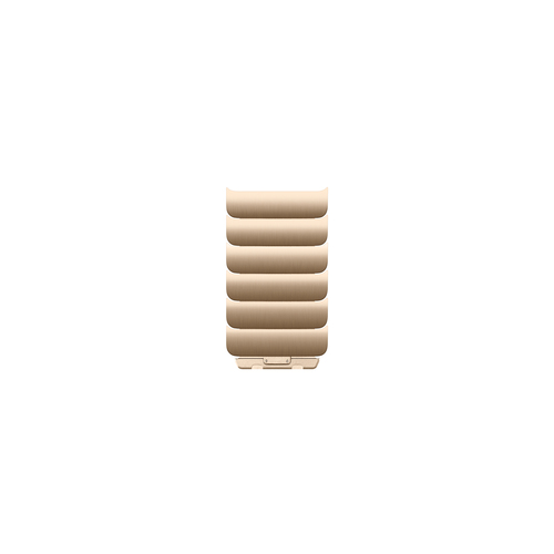 Apple Gliederarmband - Golden - Edelstahl - 6 Stück